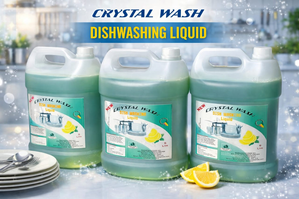 Crystal Wash Dishwashing Liquid